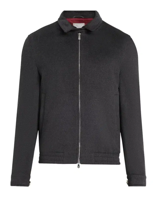 Brunello Cucinelli Men's Stretch-Jersey Jacket