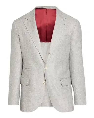 Brunello Cucinelli Overplaid Silk-Cashmere Sport Coat | Thumbnail 1