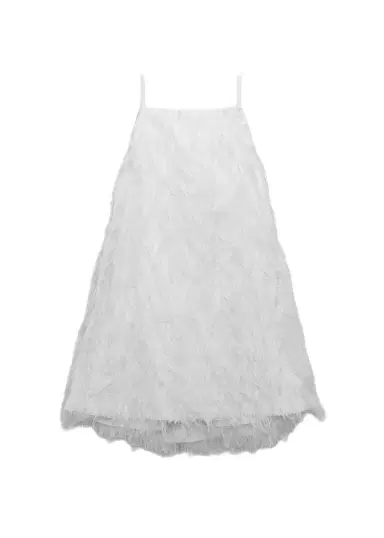 Simkhai Kalla Feather Mini Dress | Thumbnail 1