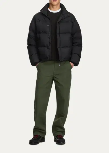 Canada Goose Men's Sterling Quilted Down Short Nylon Puffer Jacket | Thumbnail 2