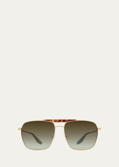 BARTON PERREIRA Bhanot 60MM Navigator Sunglasses | Thumbnail 1
