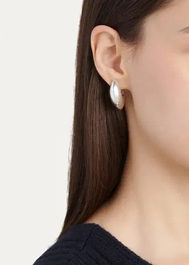 Bottega Veneta Curved Drop Earrings | Thumbnail 2