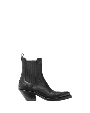 Gabriela Hearst 50mm Cassidy Leather Cowboy Ankle Boots | Thumbnail 1 Gabriela Hearst 50mm Cassidy Leather Cowboy Ankle Boots | Thumbnail 1