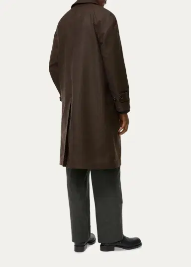 Burberry Men's Reversible Wool Car Coat | Thumbnail 3 Burberry Men's Reversible Wool Car Coat | Thumbnail 3