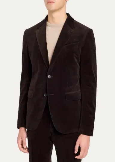 Zegna Men's Cashco Single-Breasted Suit | Thumbnail 4