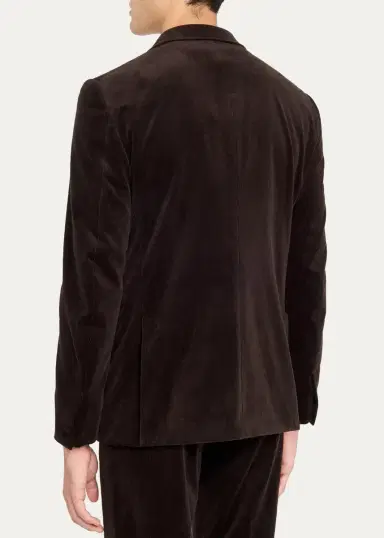 Zegna Men's Cashco Single-Breasted Suit | Thumbnail 5
