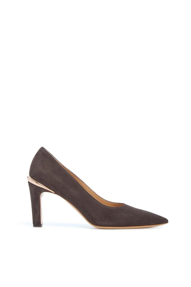 Gabriela Hearst 75mm Edwina Suede Pointed-Toe Pumps