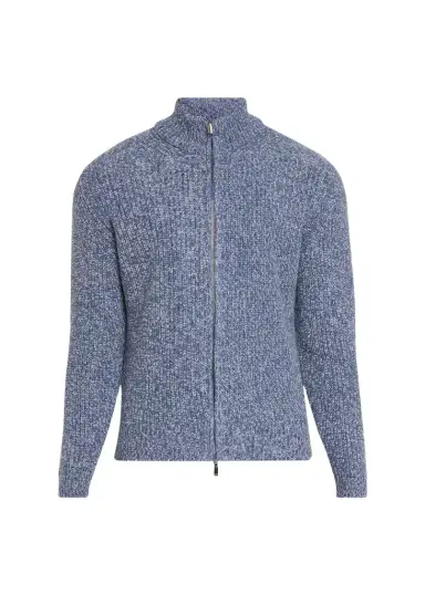 Cesare Attolini Men's Mouline Cashmere Cardigan | Thumbnail 1 Cesare Attolini Men's Mouline Cashmere Cardigan | Thumbnail 1