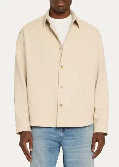 Frame Textured Cotton-Blend Shirt | Thumbnail 4 Frame Textured Cotton-Blend Shirt | Thumbnail 4