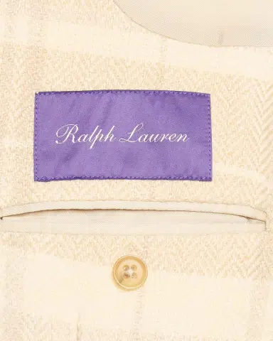 Ralph Lauren Kent Plaid Silk-Linen-Cashmere Single-Breasted Sport Coat | Thumbnail 6 Ralph Lauren Kent Plaid Silk-Linen-Cashmere Single-Breasted Sport Coat | Thumbnail 6