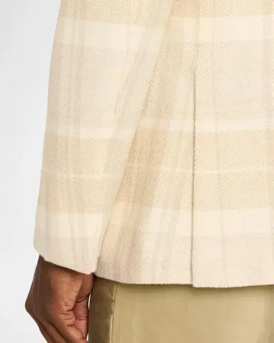 Ralph Lauren Kent Plaid Silk-Linen-Cashmere Single-Breasted Sport Coat | Thumbnail 8 Ralph Lauren Kent Plaid Silk-Linen-Cashmere Single-Breasted Sport Coat | Thumbnail 8