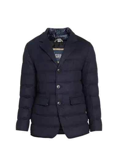 HERNO Men's Cashmere-Blend Quilted Blazer Jacket | Thumbnail 1