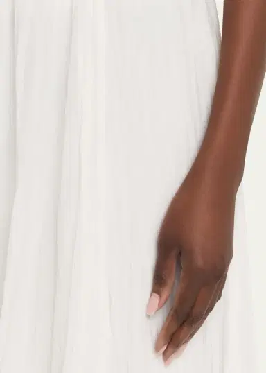Vince Crinkled Plissé Cotton-Blend Maxi Skirt | Thumbnail 10