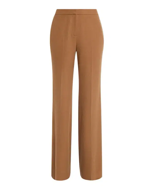 Lafayette 148 New York Lafayette Flare-Leg Camel Hair Pants
