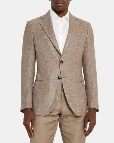 Giorgio Armani Men's George Wool & Silk Blazer | Thumbnail 4 Giorgio Armani Men's George Wool & Silk Blazer | Thumbnail 4