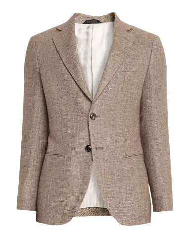 Giorgio Armani Men's George Wool & Silk Blazer | Thumbnail 1 Giorgio Armani Men's George Wool & Silk Blazer | Thumbnail 1