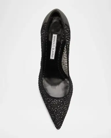 Manolo Blahnik 90mm BBLA Dot Mesh Pumps | Thumbnail 4 Manolo Blahnik 90mm BBLA Dot Mesh Pumps | Thumbnail 4