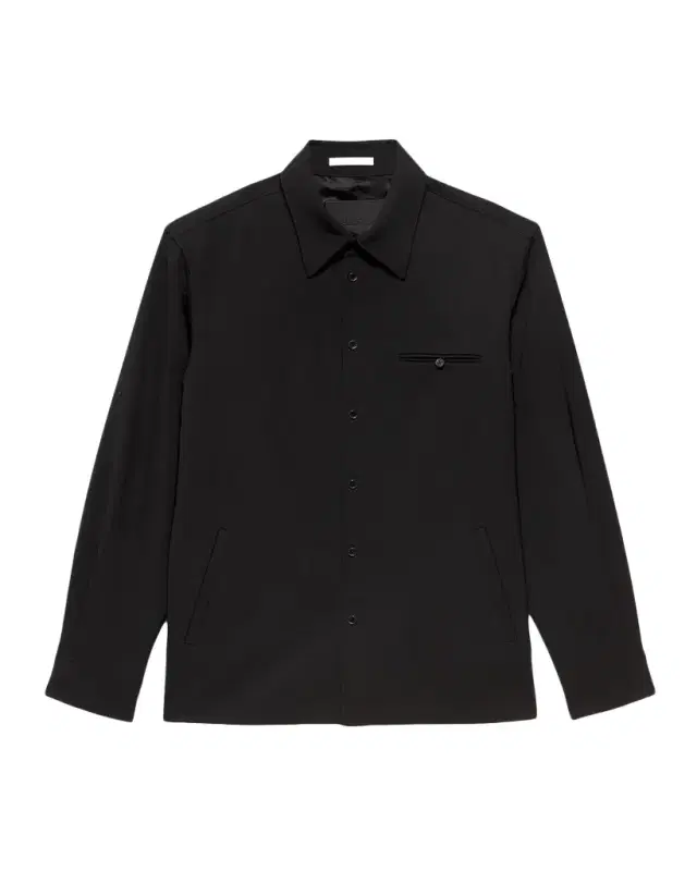 Helmut Lang Men's Wool-Blend Shirt Jacket