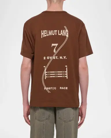 Helmut Lang Men's Logo T-Shirt | Thumbnail 3