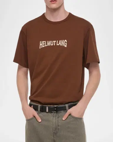 Helmut Lang Men's Logo T-Shirt | Thumbnail 4