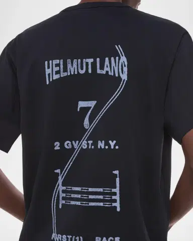 Helmut Lang Men's Logo T-Shirt | Thumbnail 3