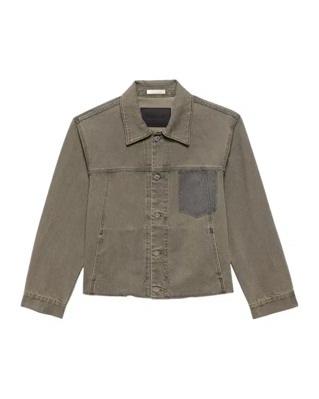 Helmut Lang Men's Raw Hem Cotton Denim Jacket