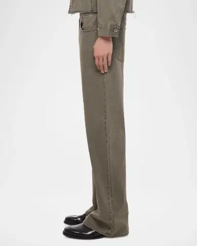Helmut Lang Men's Cotton Bootcut Jeans | Thumbnail 5