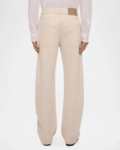 Helmut Lang Men's Saddle Cotton Jeans | Thumbnail 3