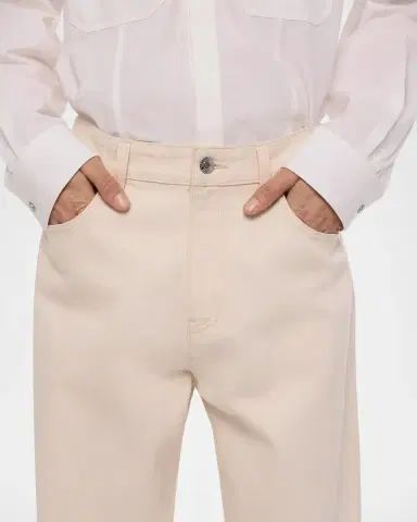 Helmut Lang Men's Saddle Cotton Jeans | Thumbnail 5