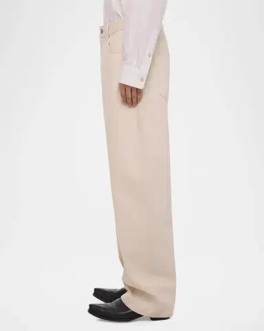 Helmut Lang Men's Saddle Cotton Jeans | Thumbnail 6