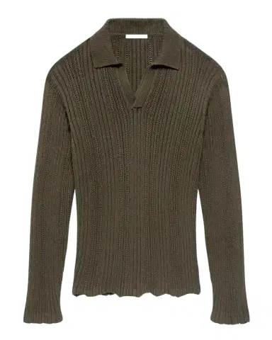Helmut Lang Men's Cotton-Blend Sweater | Thumbnail 1 Helmut Lang Men's Cotton-Blend Sweater | Thumbnail 1