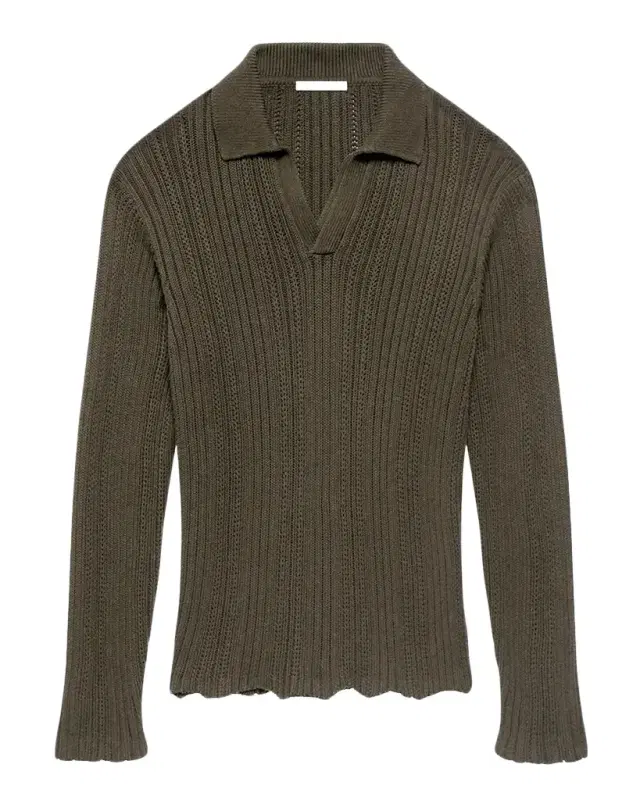 Helmut Lang Men's Cotton-Blend Sweater