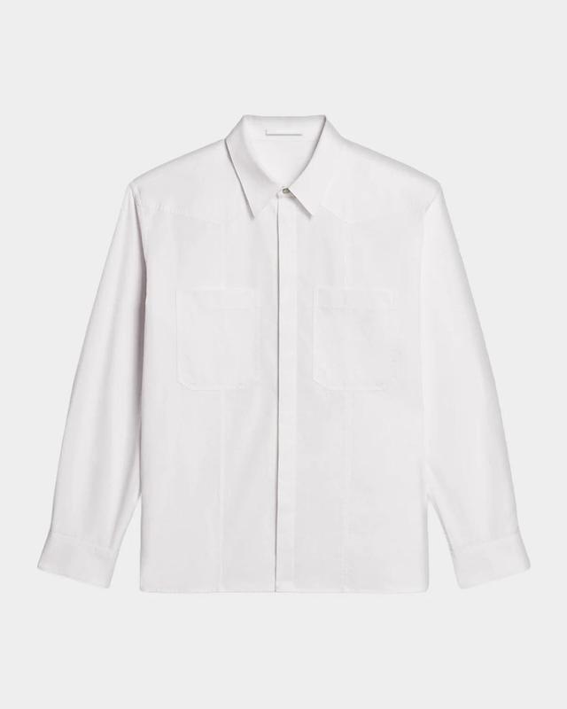 Helmut Lang Men's Cotton Relaxed Shirt