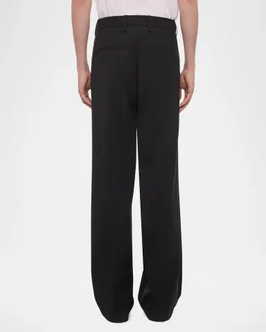 Helmut Lang Men's Pleated Wool Pants | Thumbnail 3 Helmut Lang Men's Pleated Wool Pants | Thumbnail 3