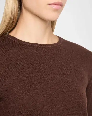 MAJESTIC FILATURES Machine Washable Cashmere Crewneck Pullover | Thumbnail 6