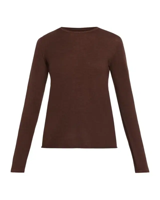 MAJESTIC FILATURES Machine Washable Cashmere Crewneck Pullover