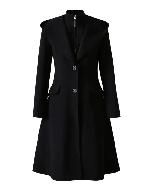 Mackage Gloria Wool Removable Bib Coat