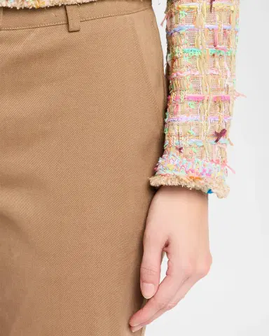 MAISON COMMON Straight Leg Cotton Stretch Pants | Thumbnail 5 MAISON COMMON Straight Leg Cotton Stretch Pants | Thumbnail 5