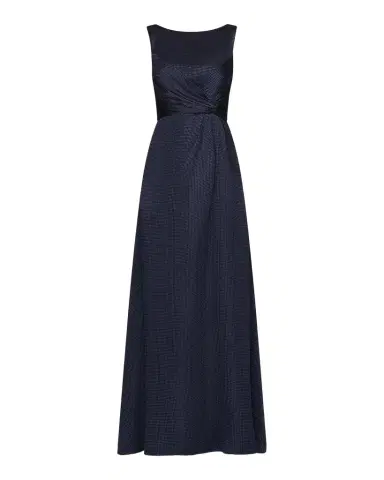 Kay Unger New York Leah Charmuse A-Line Gown | Thumbnail 1 Kay Unger New York Leah Charmuse A-Line Gown | Thumbnail 1