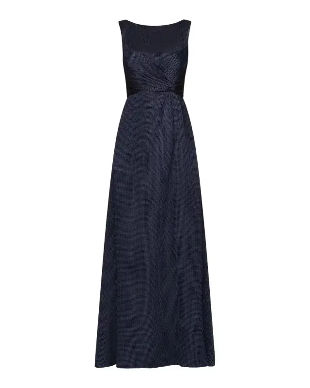 Kay Unger New York Leah Charmuse A-Line Gown