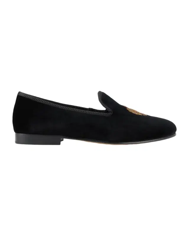 Polo Ralph Lauren Men's Paxton Logo-Patch Canvas Slippers
