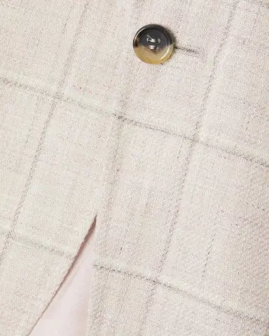 Canali Windowpane Linen-Wool Sportcoat | Thumbnail 5 Canali Windowpane Linen-Wool Sportcoat | Thumbnail 5