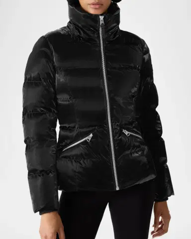 Mackage Madalyn-GLOZ Glossy Short Down Jacket | Thumbnail 4 Mackage Madalyn-GLOZ Glossy Short Down Jacket | Thumbnail 4