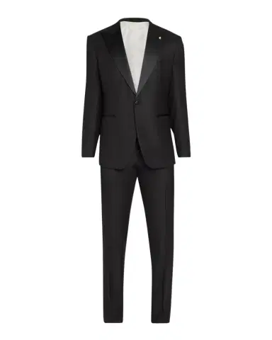 Stefano Ricci Men's Peak-Lapel Wool-Blend Tuxedo | Thumbnail 1 Stefano Ricci Men's Peak-Lapel Wool-Blend Tuxedo | Thumbnail 1
