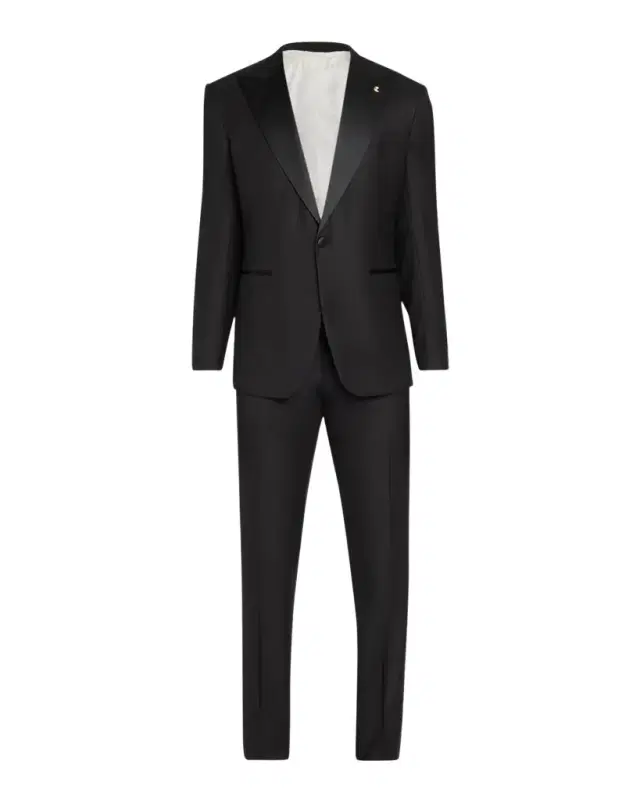 Stefano Ricci Men's Peak-Lapel Wool-Blend Tuxedo