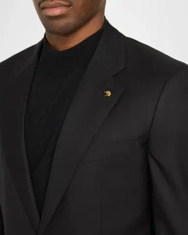 Stefano Ricci Men's Two-Button Wool Blazer | Thumbnail 5