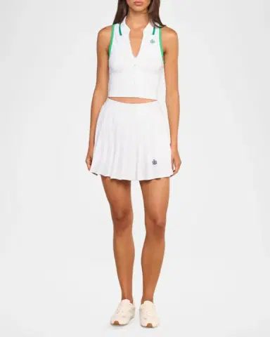 L'Agence Monica Sleeveless Athletic Top | Thumbnail 2 L'Agence Monica Sleeveless Athletic Top | Thumbnail 2