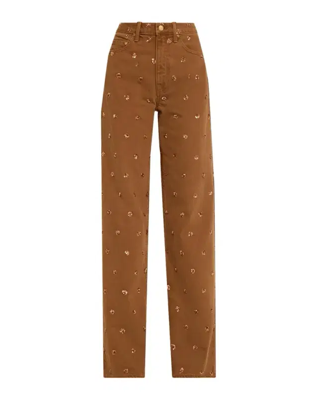 Ulla Johnson The Willow Embellished Flare Jeans