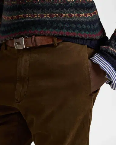 Polo Ralph Lauren Slim-Fit New England Sateen Chino Pants | Thumbnail 4