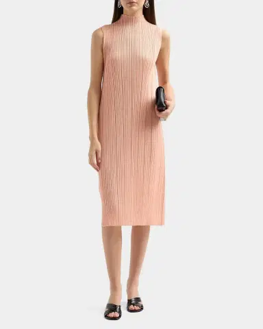 Issey Miyake Ribbed Midi Dress | Thumbnail 2 Issey Miyake Ribbed Midi Dress | Thumbnail 2